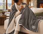 Mountain Lodge Sherpa Blanket