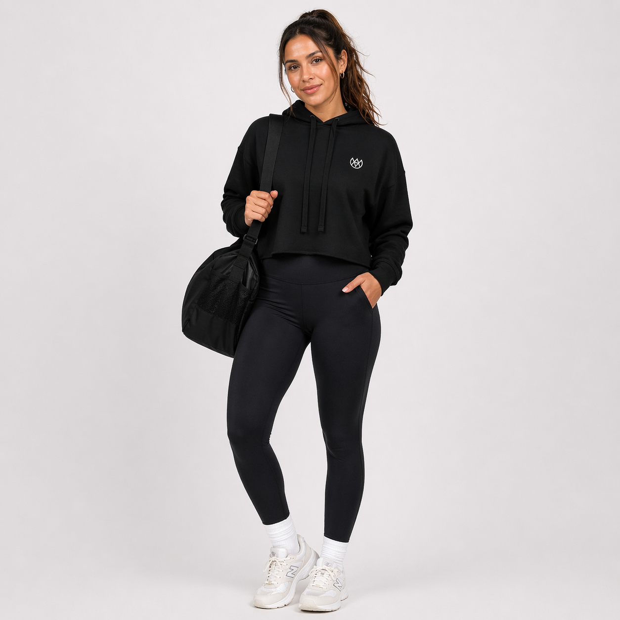 Essential Crop Hoodie Secondary image