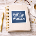 Tough Women Sticker