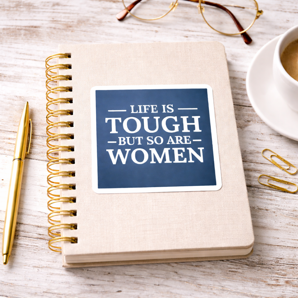 Tough Women Sticker