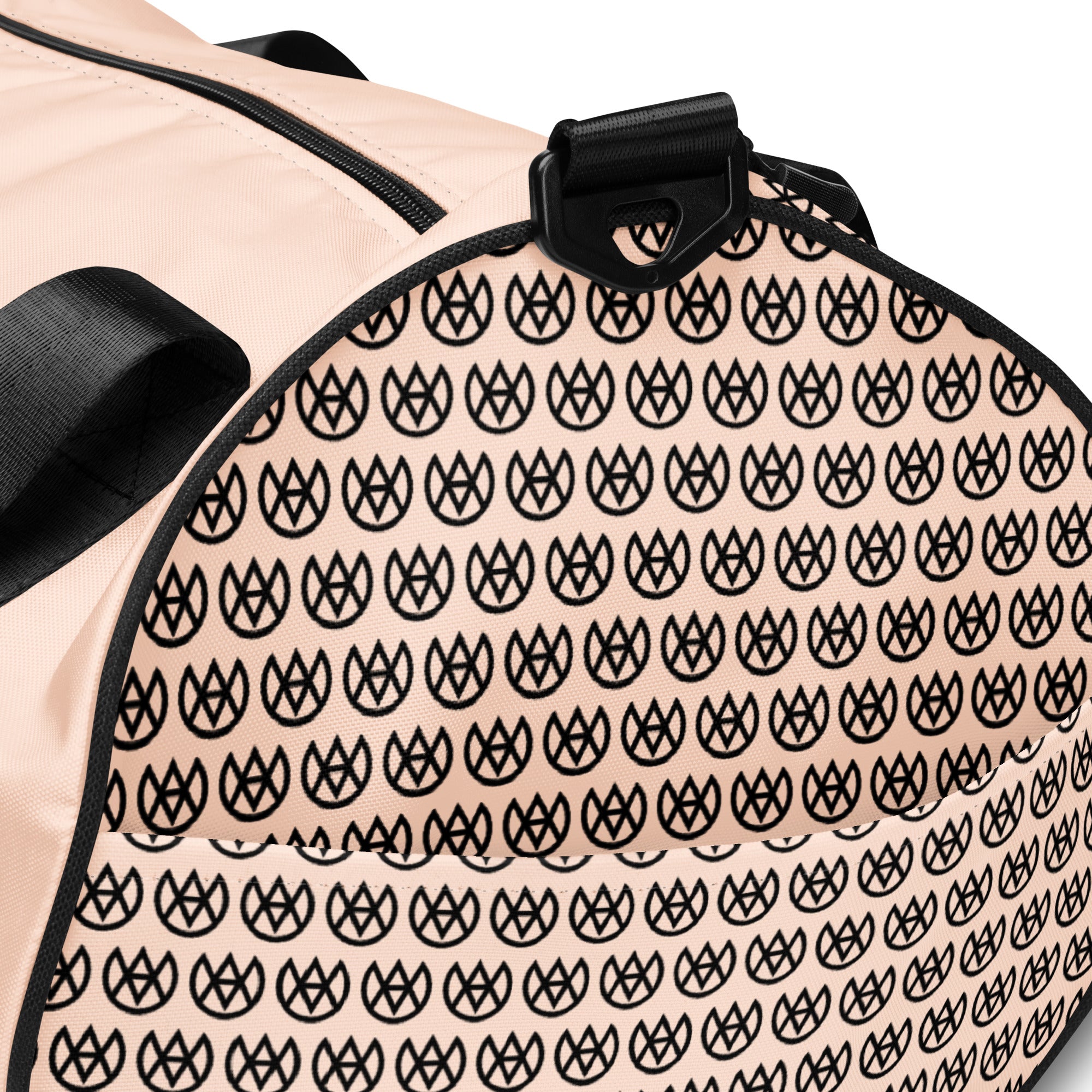 Peach Blush Statement Duffle