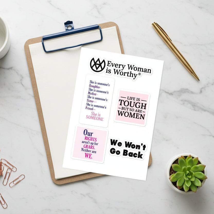 Women's Rights Sticker Sheet