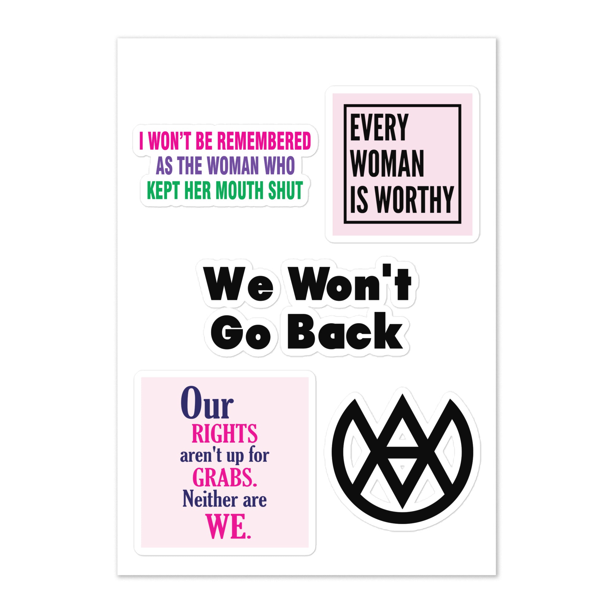 Stand for Her Sticker Sheet