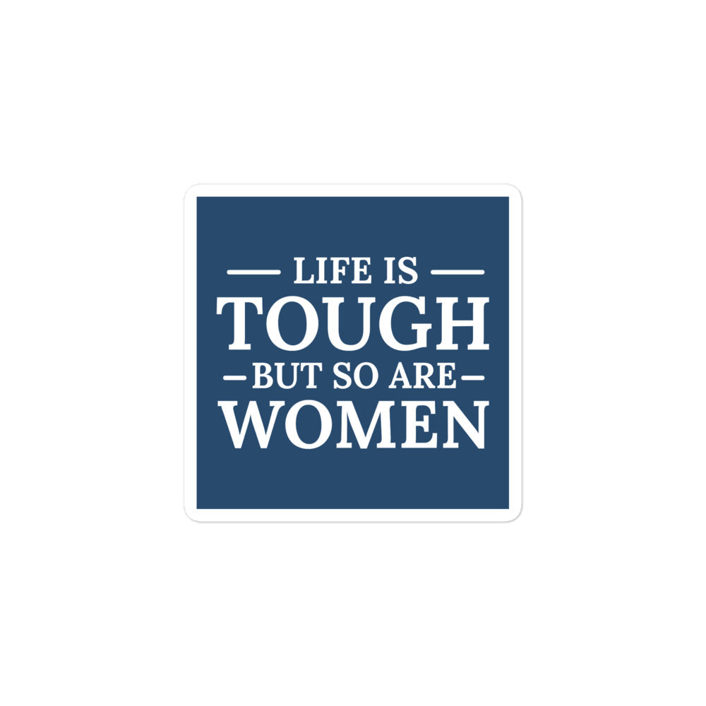 Tough Women Sticker