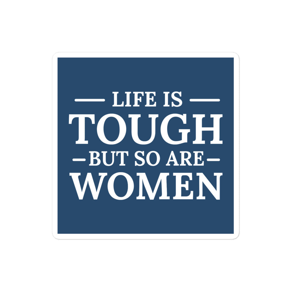 Tough Women Sticker