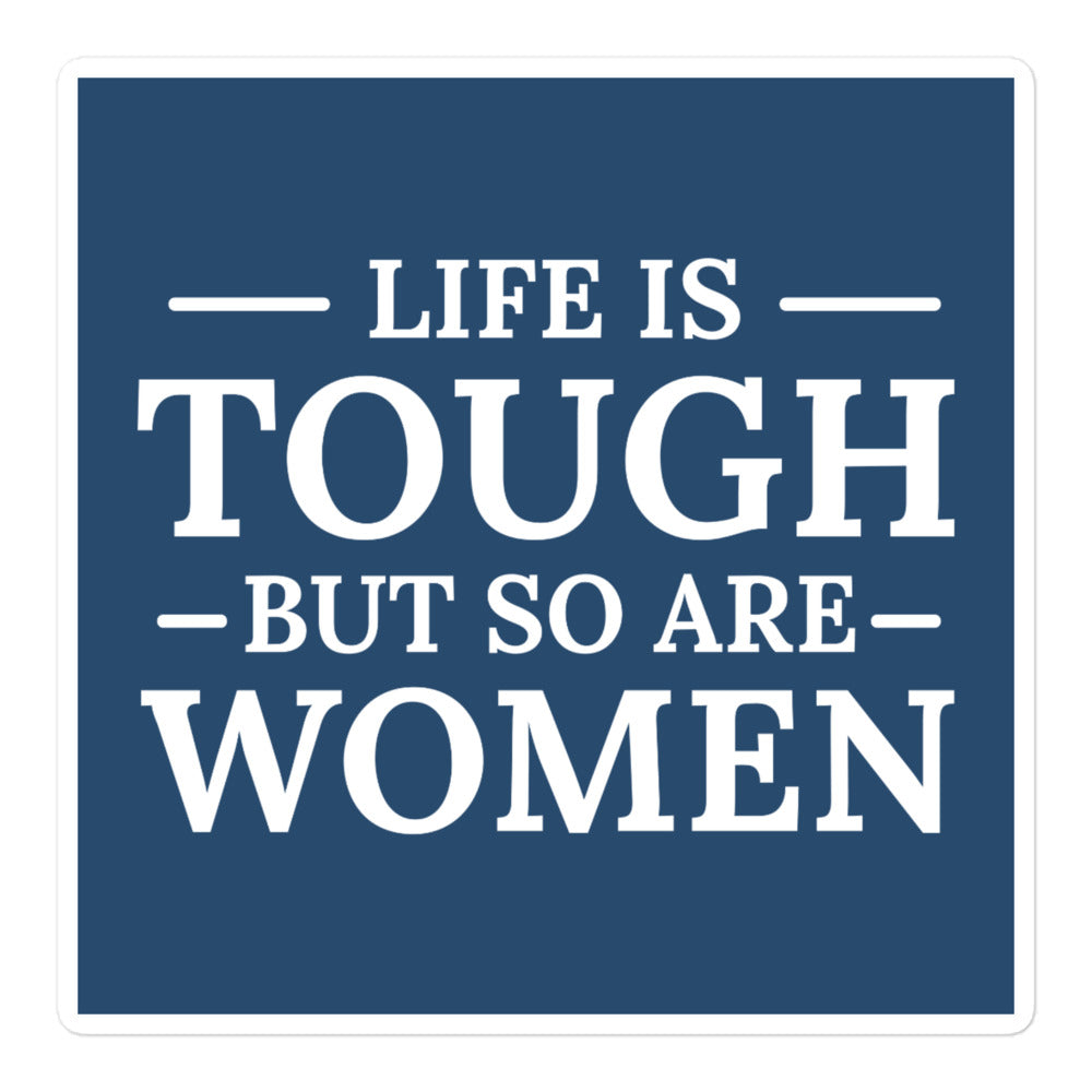 Tough Women Sticker