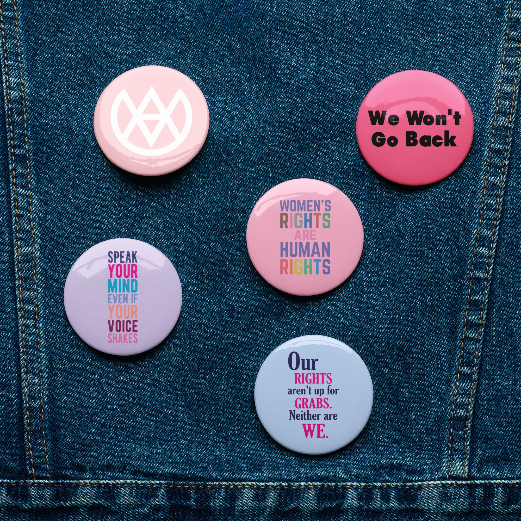 Speak Your Mind Pins
