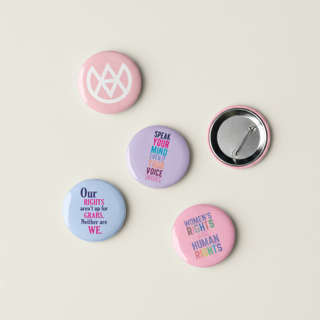 Speak Your Mind Pins