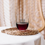 Tough Women Wine Glass