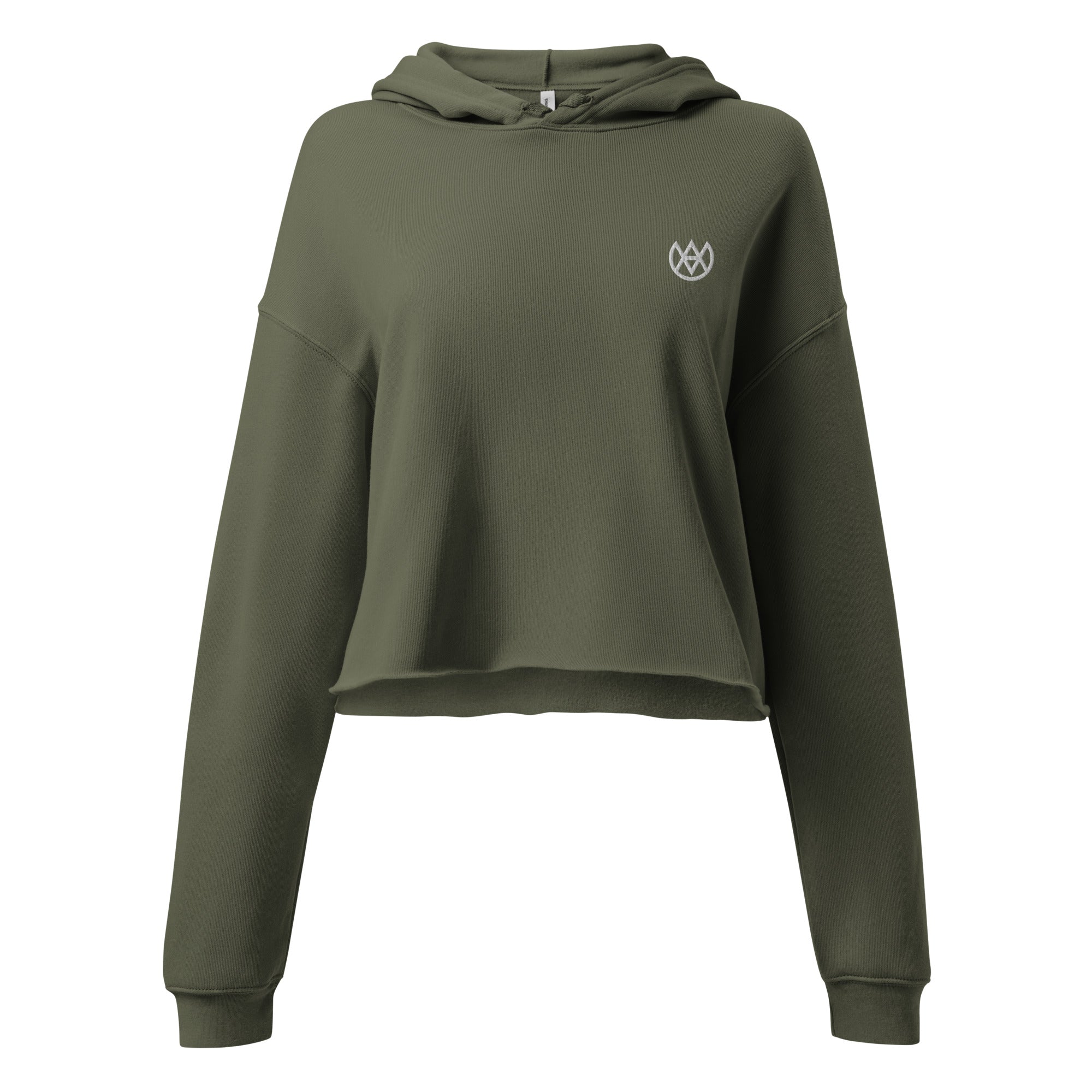 Essentieller Cropped Hoodie