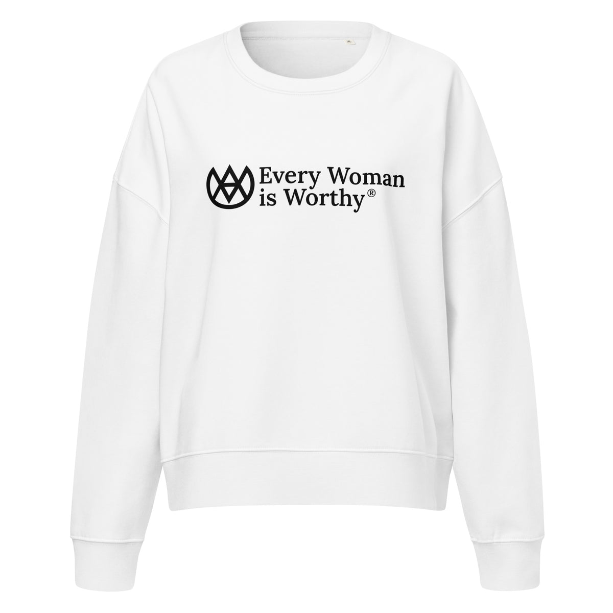 Every Woman is Worthy Vegan Sweatshirt Main image