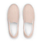 Soft Peony Canvas Slip-ons