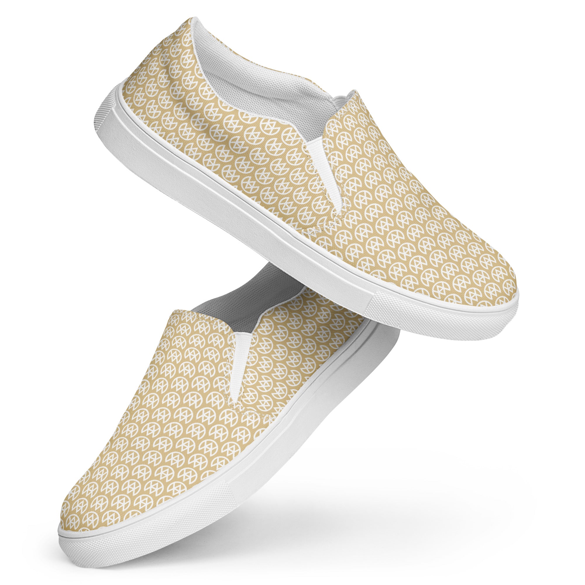 Champagne Sand Canvas Slip-ons Main image