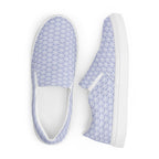 Blue Mirage Canvas Slip-ons