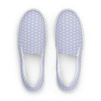 Blue Mirage Canvas Slip-ons