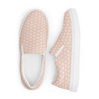 Soft Peony Canvas Slip-ons