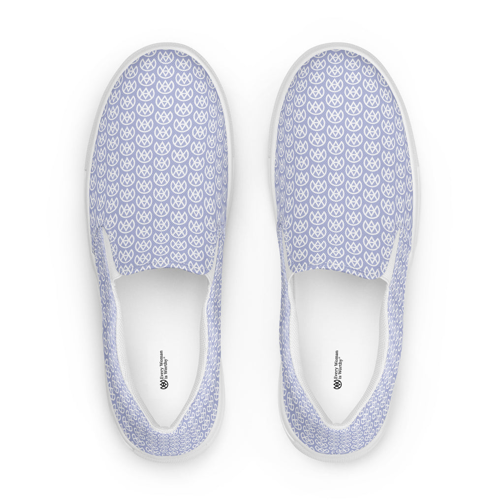 Blue Mirage Segeltuch-Slipper