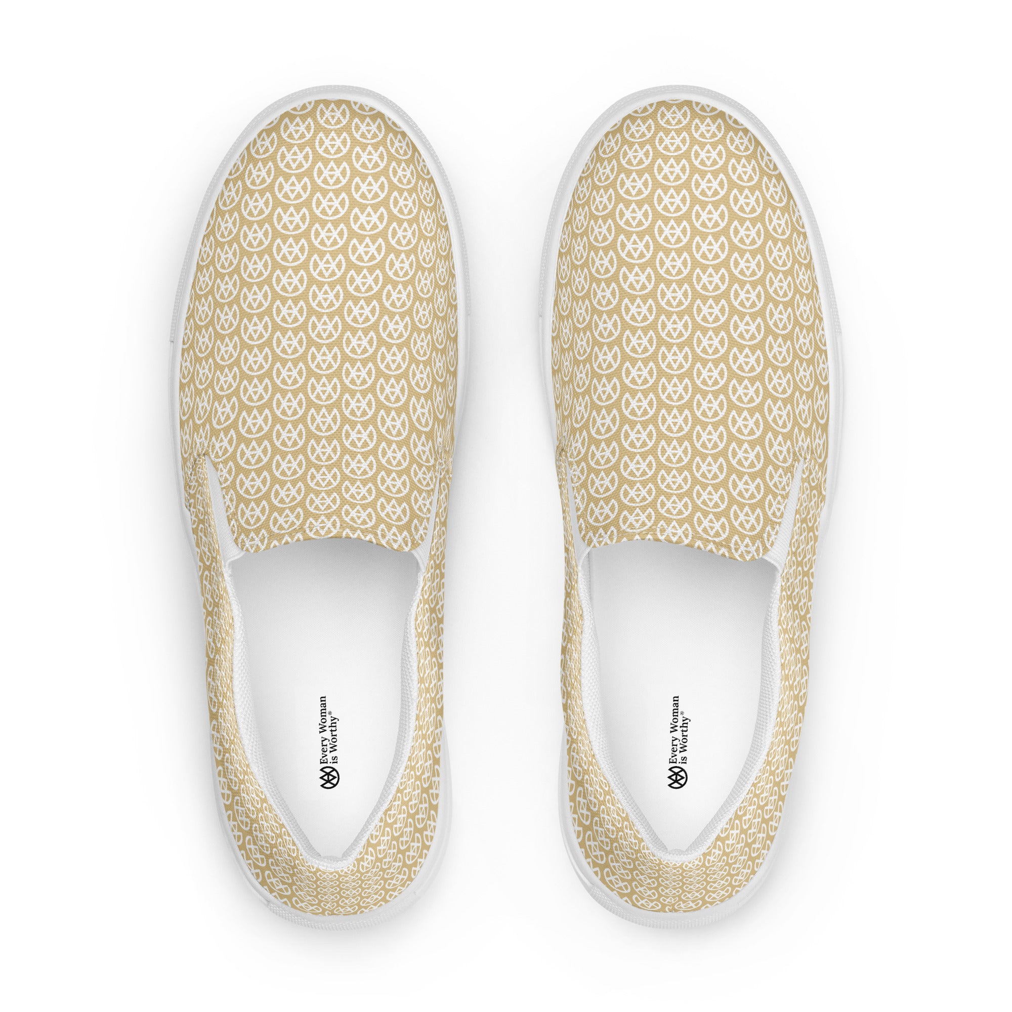 Champagne Sand Canvas Slip-ons