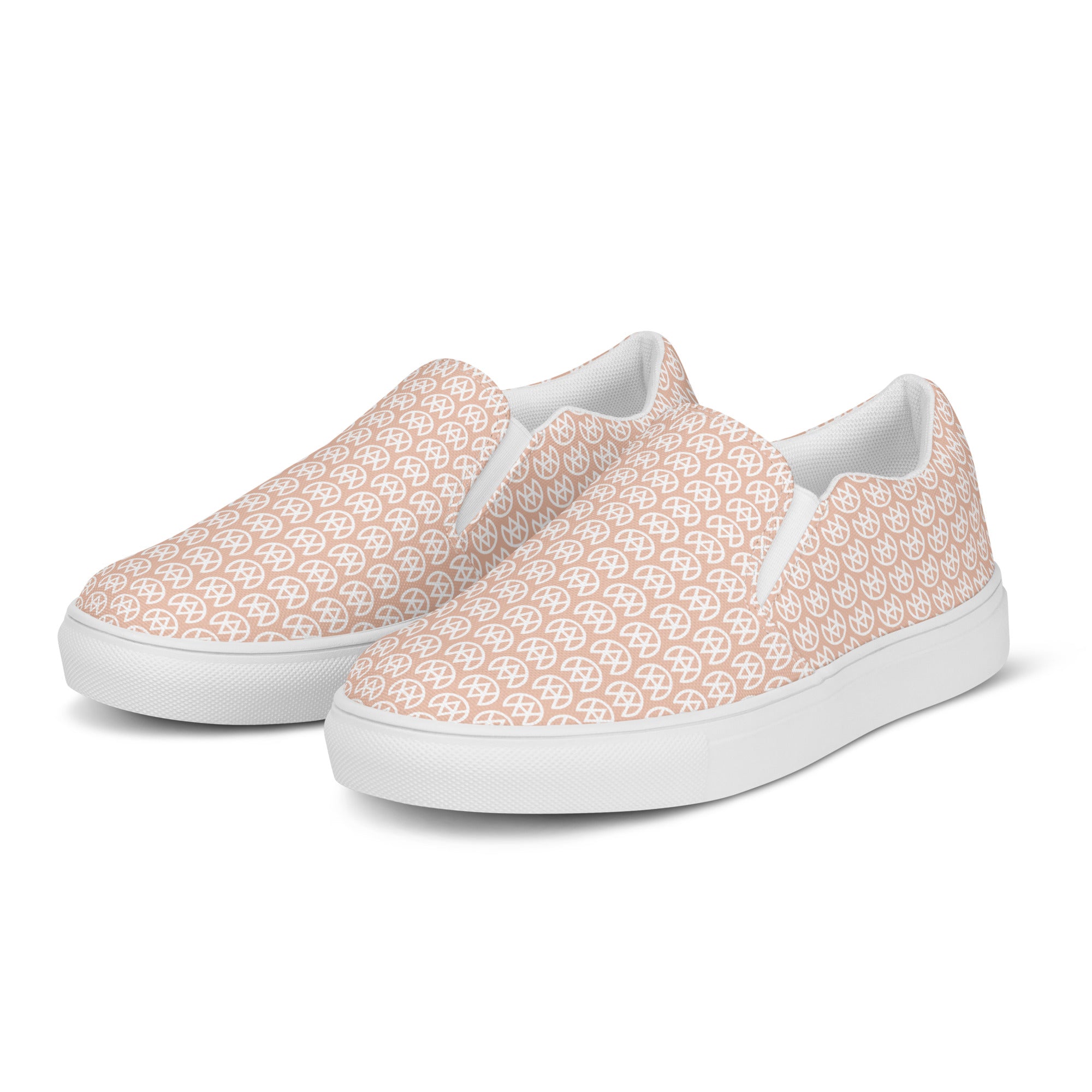 Soft Peony Canvas Slip-ons Main image