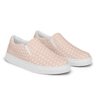 Soft Peony Canvas Slip-ons