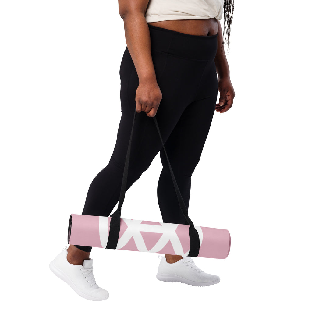 Plum Rose Yoga Mat