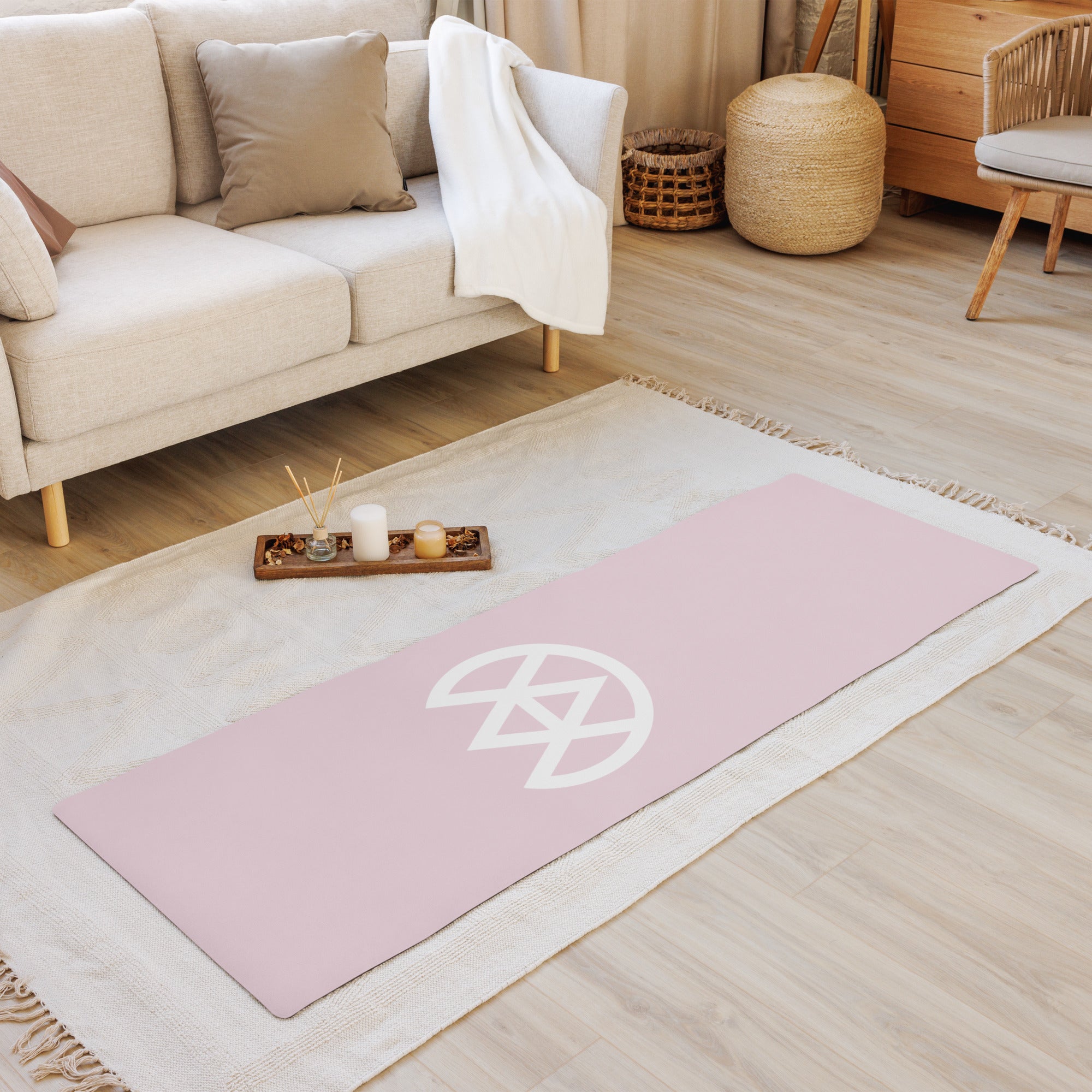 Blush Fog Yoga Mat Main image