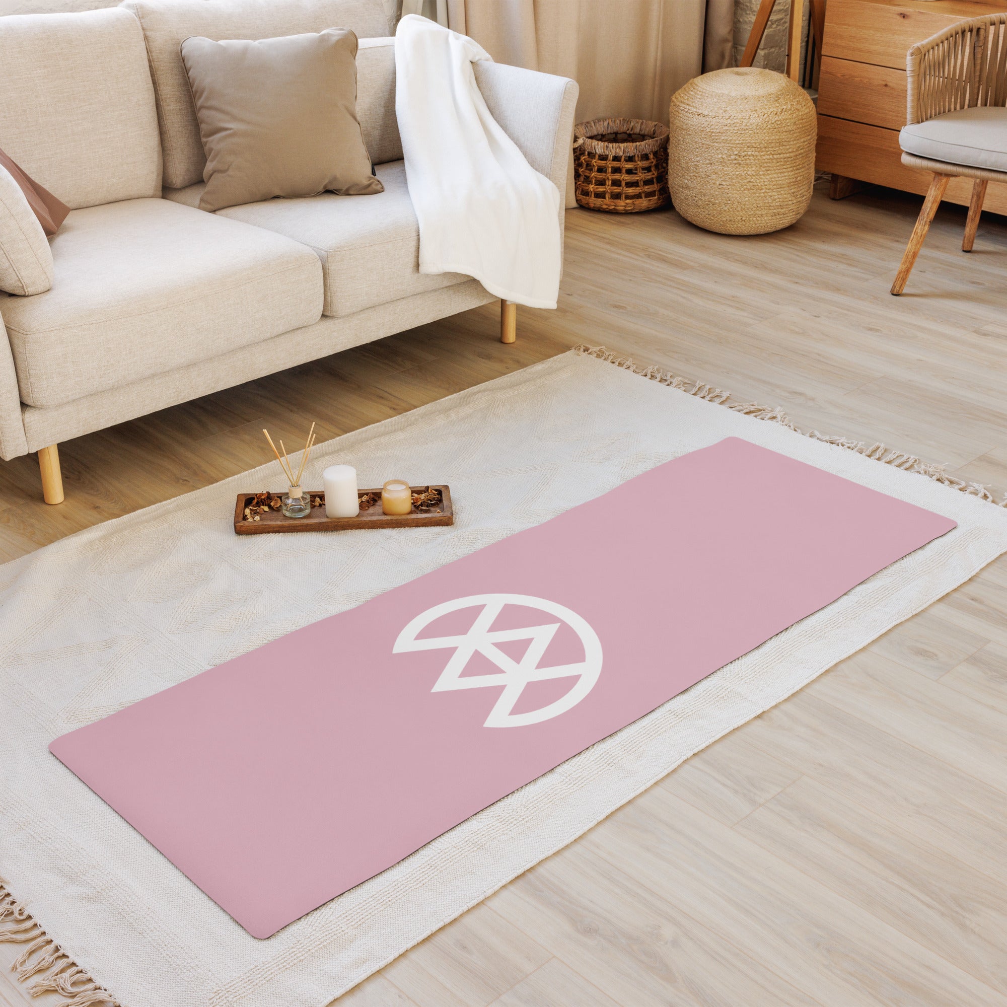 Colchoneta de yoga ciruela rosa Imagen principal del producto