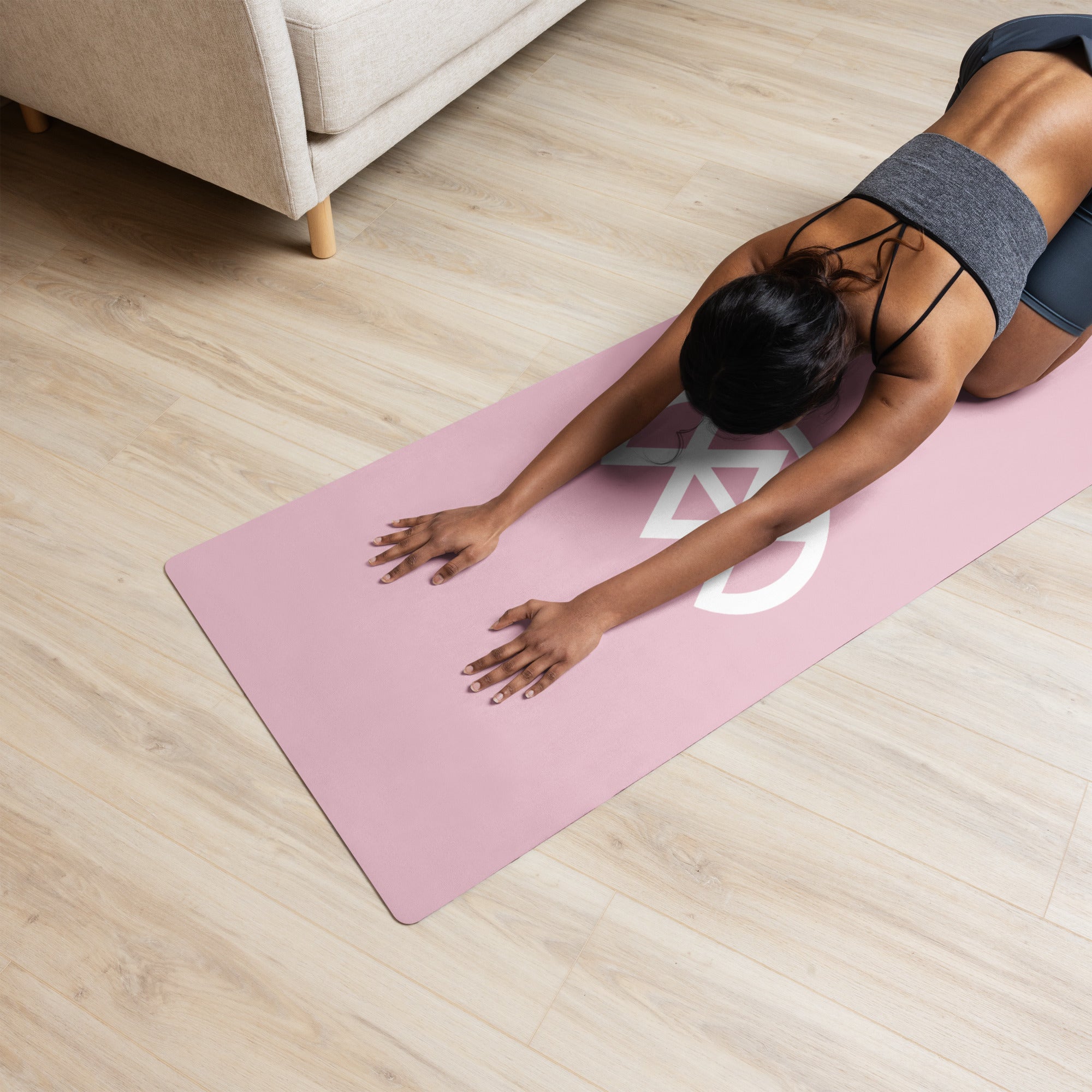 Plum Rose Yoga Mat